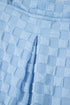 Checkered Pocketed High Waist Wide Leg Overall